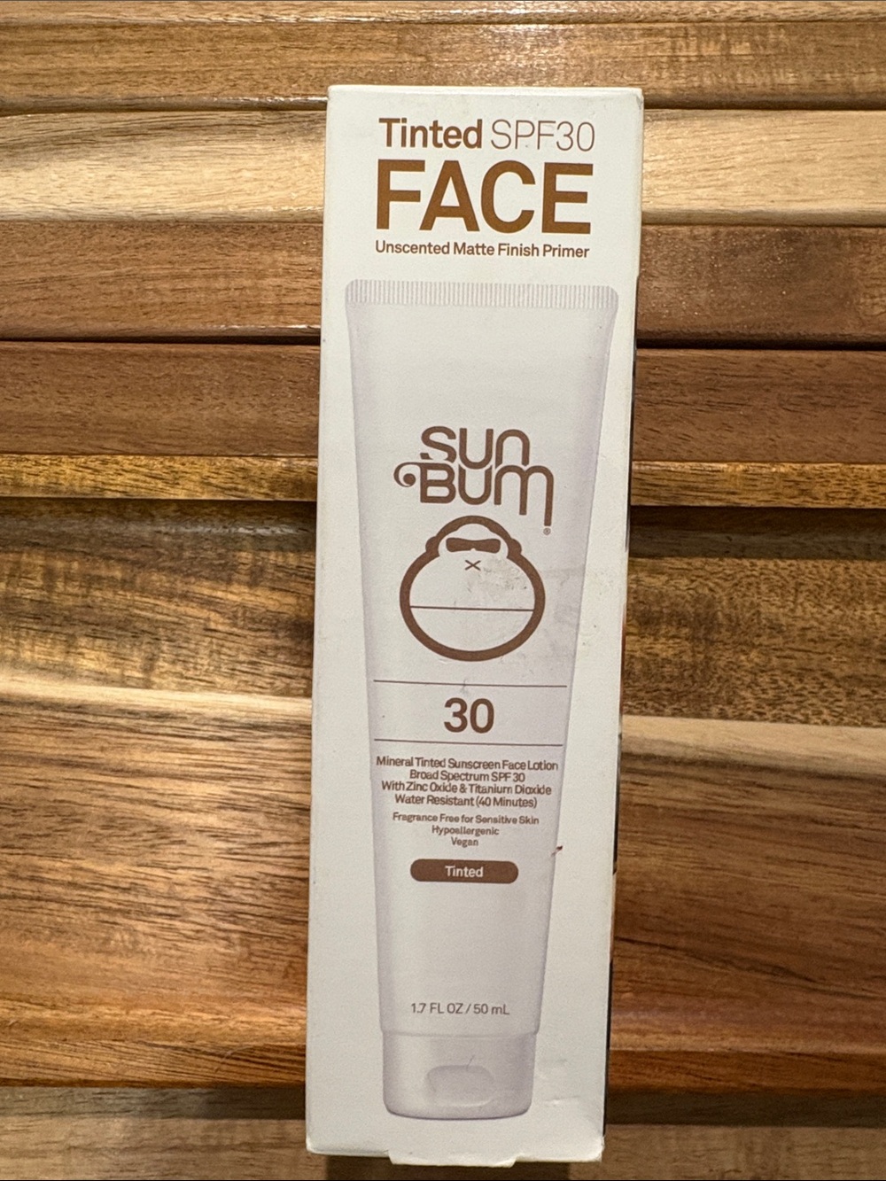 Sun Bum Tinted SPF30 Face Primer – Tinted Beige